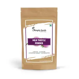 Simply Earth Milk Thistle Seeds Powder for Boosting Liver Health & Lowering Cholesterol icon