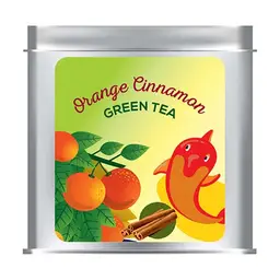 The Tea Shore -  Orange Cinnamon Green Tea - 20 Sachets | Enhance an exotic sultry tropical evening | icon