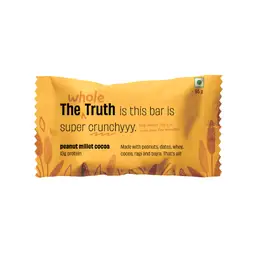 The Whole Truth Super Crunchy 13g Protein Bar with No Added Flavours and Preservatives for Healthy Snacking icon