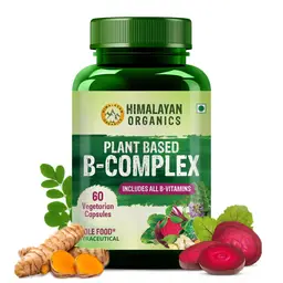 Vlado's Himalayan Organics Plant Based B-Complex Vitamins (All B-Vitamins, Biotin) icon