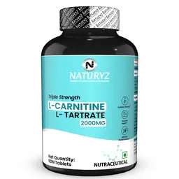 Naturyz Triple Strength L-Carnitine L-Tartrate 2000MG Fat burner for Weight Loss icon