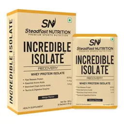 Steadfast Nutrition - Incredible Isolate - with Cocoa Powder, Taurine - for Muscle Building And Weight Loss Supplement icon