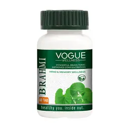 Vogue Wellness Brahmi Powerful Brain Tonic for Mind and Memory Wellness icon