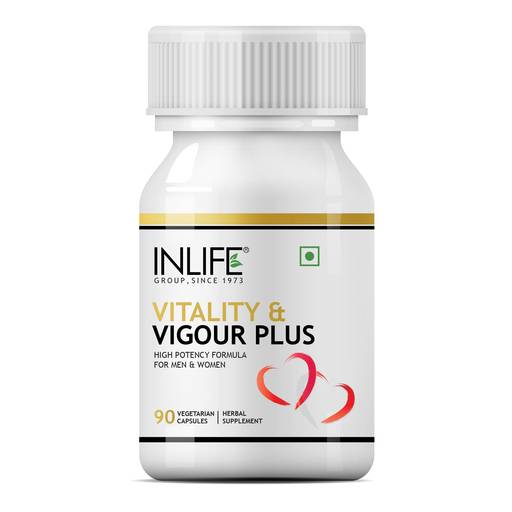 Buy INLIFE - Vitality Plus Supplement Safed Musli, Shilajit, Mucuna ...