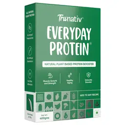 TruNativ Everyday Plant Protein| 13.5g Protein| Soy, Pea & Brown Rice Protein| Keto Friendly| For Men & Women| Cookable Protein| Cook, Bake, Blend| Add to your Daily Meals| All Natural