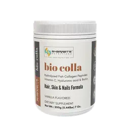 Sharrets Biocolla - Hydrolyzed Fish Collagen Peptides with Vitamin C, Hyaluronic Acid & Biotin icon