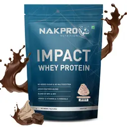 Nakpro Impact Whey Protein Powder for Muscle Recovery, Lean Muscle Growth and Easy Digesting     icon
