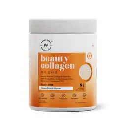 Wellbeing Nutrition Beauty Korean Marine Collagen Peptides with Hyaluronic Acid, Rosehip, Astaxanthin, Biotin for Hair, Nails, Skin Radiance and Anti-Aging icon