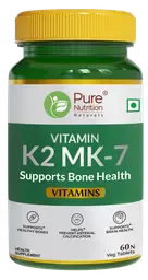 Pure Nutrition Vitamin K2 MK-7 for Bone Health and Brain Health icon