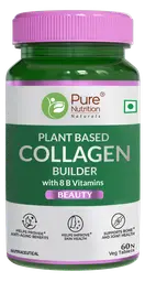 Pure Nutrition Plant based Collagen Builder Supplement with 8 B Vitamins for Glowing Skin, Strong & Healthy Hair icon