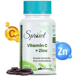 Sprowt Plant Based Vitamin C with Zinc for Improving Immunity icon