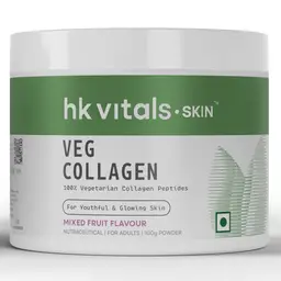 HealthKart HK Vitals Skin Radiance Veg Collagen with Biotin, Vitamin C, E, Sodium Hyaluronate, for Healthy Skin, Hair and Nails