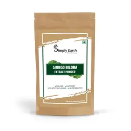 Simply Earth Organic Ginkgo Biloba Powder for Brain Health and Memory Support icon