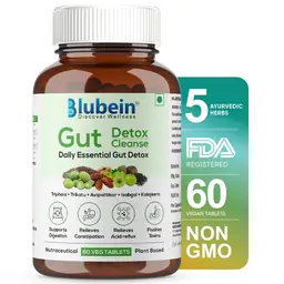 Blubein Gut Detox with Ayurvedic Herbs for Acidity, Constipation and Digestion icon