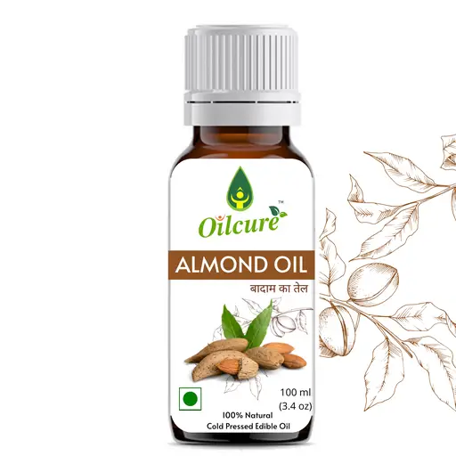 Buy Oilcure Almond Oil Cold Pressed With Vitamin E