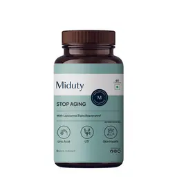 Miduty Stop Aging with Liposomal Trans Resvertrol for UTI and Skin Health