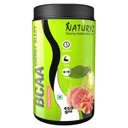 Naturyz Instantized BCAA Supplement with 7000 BCAA with Glutamine, Citrulline, Beta Alanine for Energy and Endurance icon