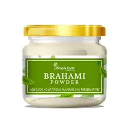 Simply Earth Organic Brahmi (Bacopa Monnieri) 100% Bio Organic Brahmi Leaves Powder for Hair Growth and Skin Care icon