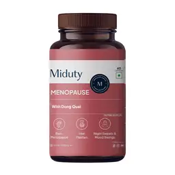 Miduty Menopause with Dong Quai for Hot Flashes and Night Sweats & Mood Swings