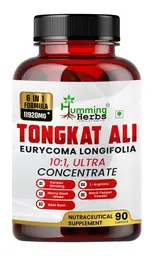 Humming Herb Tongkat Ali with +Korean Ginseng, Horny Goat Weed for Stamina, Strength and Vitality 