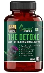 Humming Herbs The Detoxe - Milk Thistle, Biotin & Glutathione (Liver Support & Natural Detox) icon