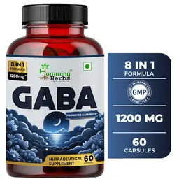 Humming Herbs GABA Calm Support with L-Theanine and Melatonin for Natural Sleep Aid and Stress Relief  icon
