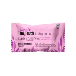 The Whole Truth Super Crunchy 13g Protein Bar with No Added Flavours and Preservatives for Healthy Snacking icon