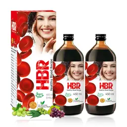 Ambic Ayurveda HBR Syrup Ayurvedic Blood Purifier Syrup for Glowing Skin I Helps Manage Acne & Pimples icon