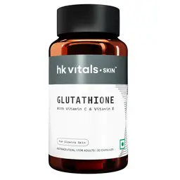 HealthKart - HK Vitals Glutathione with Vitamin C, Vitamin E, Biotin and Grape Seed Extract for Clear Skin