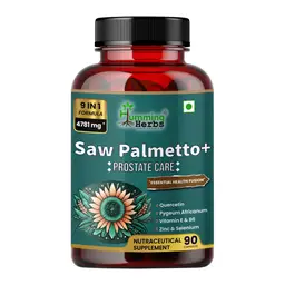 Humming Herbs Saw Palmetto with Quercetin, Zinc & Pygeum for Prostate Health