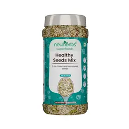 Neuherbs Healthy Seeds Mix with Omega 3, Fiber, Vitamin E and Unroasted Seeds for Weight Management icon