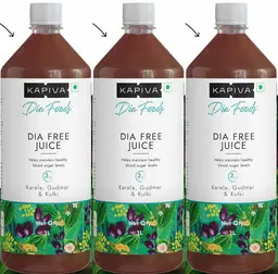 Kapiva Dia Free Juice with Amla, Karela, Guduchi, Kutki & 7 Ayurved Herbs for Clinically Proven Diabetes Care icon