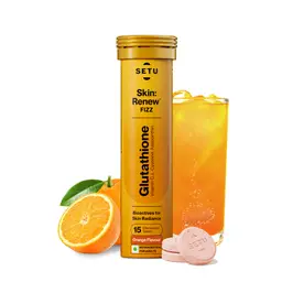 Setu Skin Renew Glutathione 500 mg With Vitamin C, Supports Detoxification, Sugar-Free