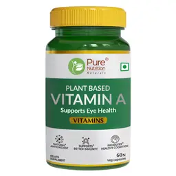 Pure Nutrition Plant-Based Vitamin A with Natural Antioxidants for Healthy Eye Sight icon