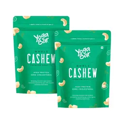 Yogabar - Cashews - with Crunchy Kaju Nuts - for Rich in Fibre, Vitamin E, K, B6 and Boosts Immunity icon