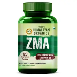 Vlado's Himalayan Organics ZMA (Zinc, Magnesium Aspartate) Sports Recovery Supplement