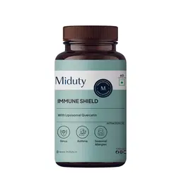 Miduty Immune Shield with Liposomal Quercetin for Sinus, Asthama and Seasonal Allergies icon