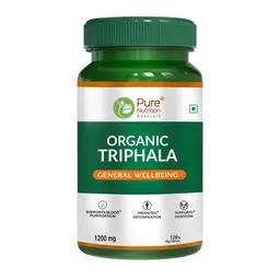Pure Nutrition Triphala Tablets for Digestion and Improves Bowel Wellness icon