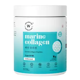 Wellbeing Nutrition Pure Korean Marine Collagen with Hydrolyzed Collagen Powder and Amino Acids for Healthy Skin, Hair, Nails, Bone and Joint icon