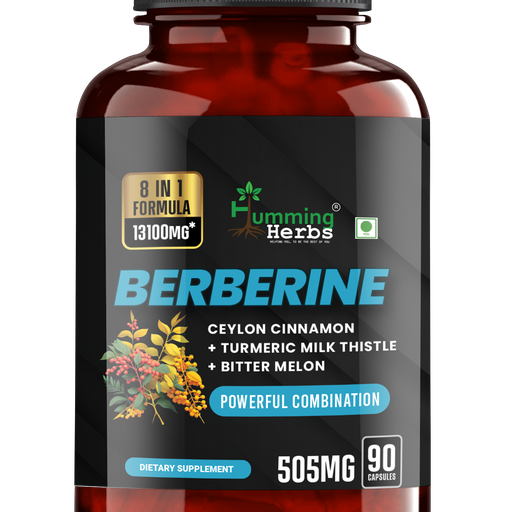 Buy Humming Herbs Berberine HCL Supplements Online in India