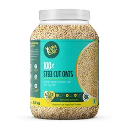 Yogabar Steel Cut Oats 1.5kg -  Help reduce Cholesterol - Buy One Get One Free icon