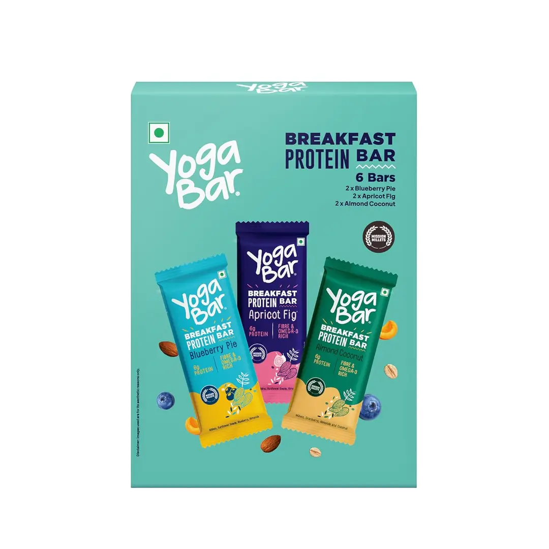 Yogabar Variety Pack Breakfast Bars