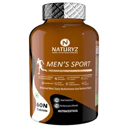 Naturyz Men's Sport Specialized Daily Multivitamin For Men with Highest 55 Nutrients for Overall Wellbeing icon