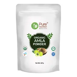 Pure Nutrition Organic Amla, Indian Gooseberry Powder (Emblica Officinalis) with Vitamin C, Calcium & Iron for Immunity and Natural Blood Purifier icon