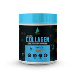 Vedapure Naturals Marine Skin Radiance Hydrolyzed Collagen Powder with Amino Acids, Biotion, Vitamin C & E for Healthy Skin, Joints, Hairs and Nails icon