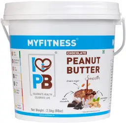 MyFitness -  Chocolate Peanut Butter Smooth - with 22g Protein, Nut Butter Spread - for Maintain Good Cholesterol, Blood Sugar, and Blood Pressure icon