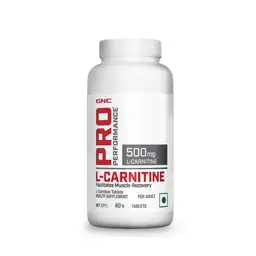 GNC Pro Performance L-Carnitine | Burns Fat For Muscle Growth | Maximises Recovery | Aids in Healthy Weight Loss | Reduces Soreness & Fatigue