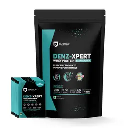 Denzour Nutrition Denz - Xpert Whey Protein  with 25gm Protein, 5.5g BCAA for Easy Digesting Muscle Recovery, Muscle Growth and Improved Strength
 icon