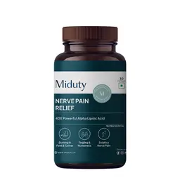 Miduty Nerve Pain Relief with Horse chestnut, R-Lipoic acid for Tingling and Numbness icon