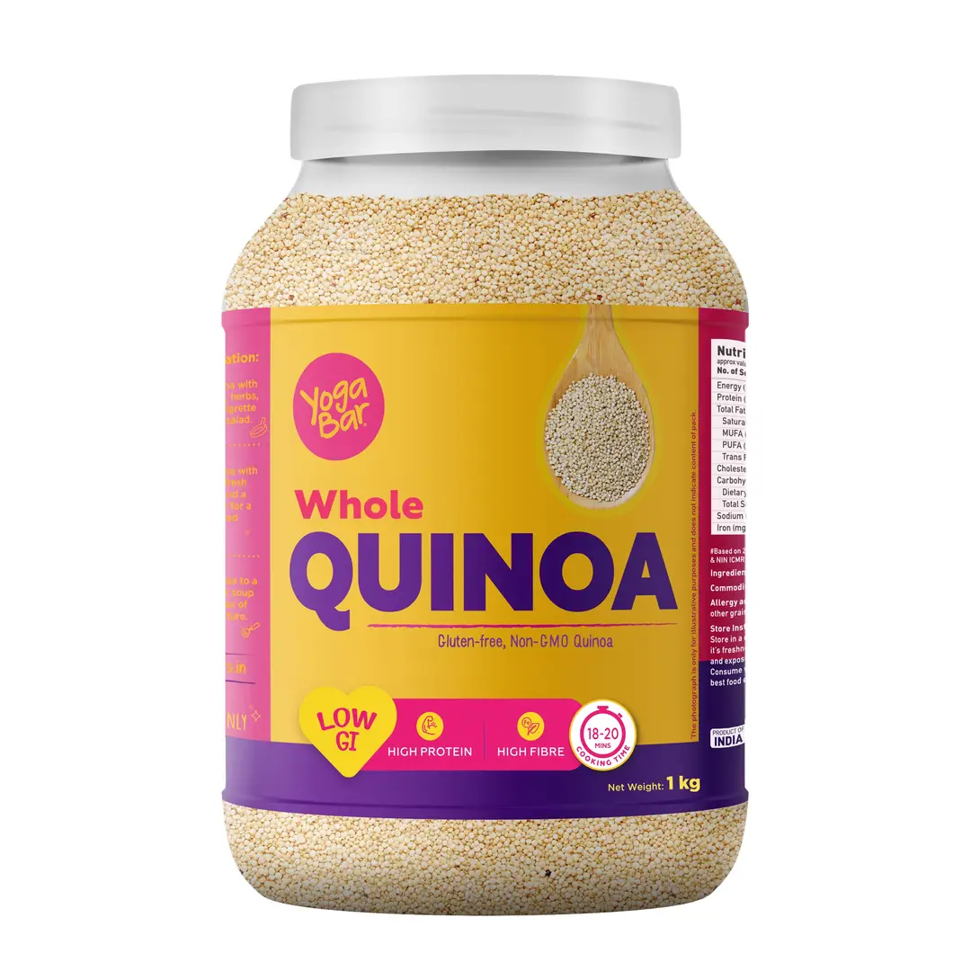 Yogabar organic quinoa